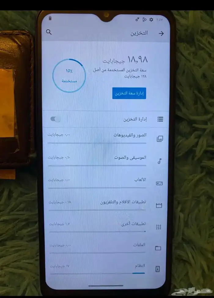 جوال لونيفو k12 إندرويد 128 قيقا استخدام قليل جدا 5