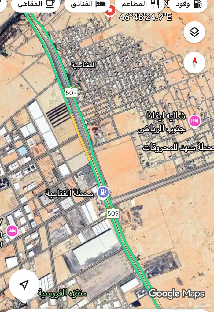 للبيع ارض سكنية في الغناميه 0