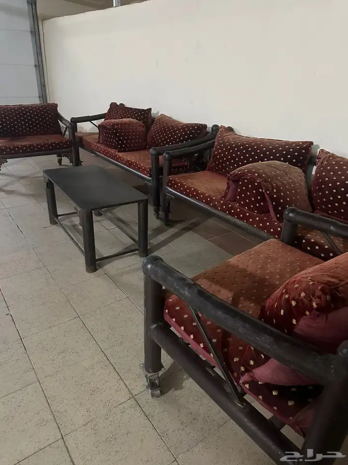 كنب سحب كفرات شبه جديد 1