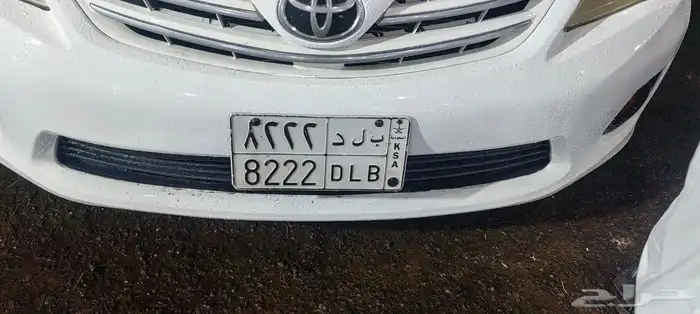 لوحة مميزه 8222 ب ل د 0