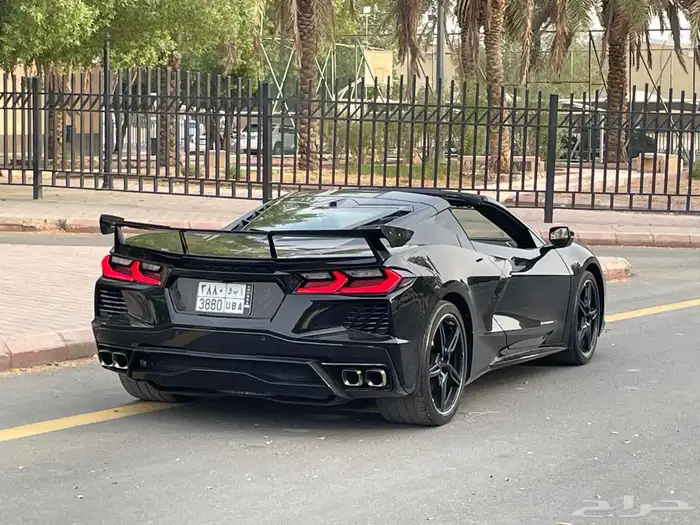 شيفرولية كورفيت 2023 LT3 فل كامل نظيف جدا بحال الوكاله 33