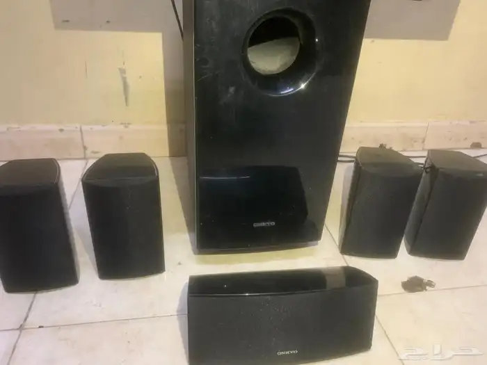 مسرح سماعات ياماها واونيكيو سستم صوت كامل شغال ونظيف وممتاز 2