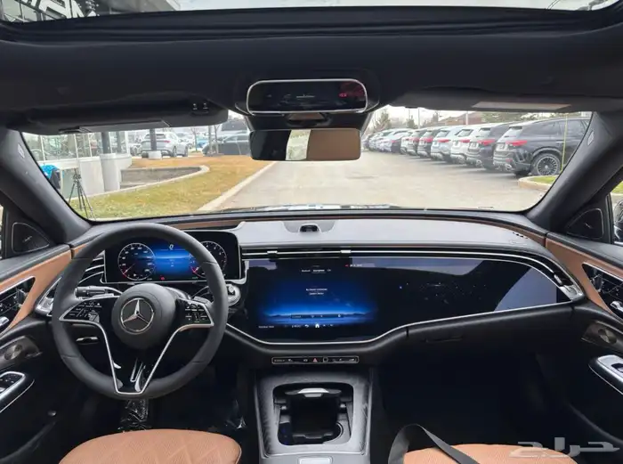 Mercedes E450 2025 جديده مرسيدس 10