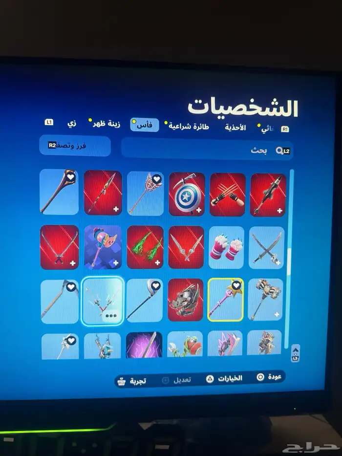 حساب سوني فورت نايت و قراند و فيفاء 25 و غيرها 30