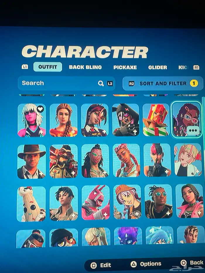 حساب فورت نايت نادر 0