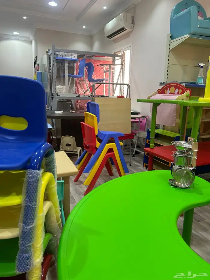 اثاث روضه كراسي وطاولات اطفال ارضيات حمايه العاب اطفال 29