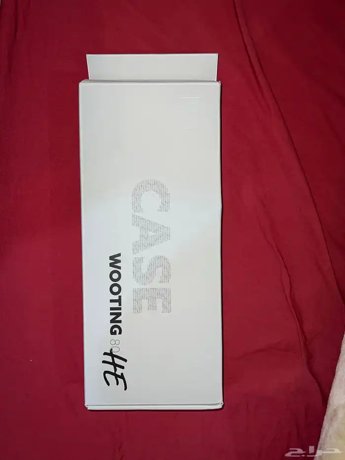كيس ووتنق زنك ابيض white zinc alloy wooting case 2