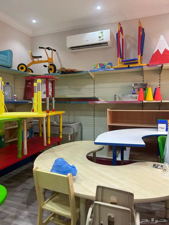 اثاث روضه كراسي وطاولات اطفال ارضيات حمايه العاب اطفال 30