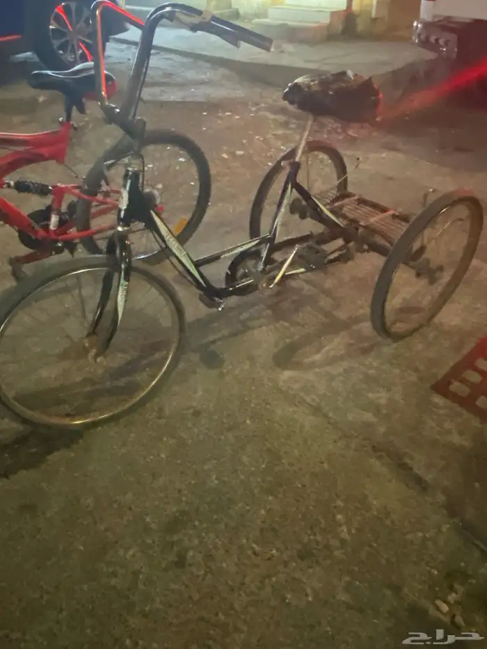 للبيع سيكل ابو ثلاث كفرات ب 250 نضيف لا يجي اله الصامل 0