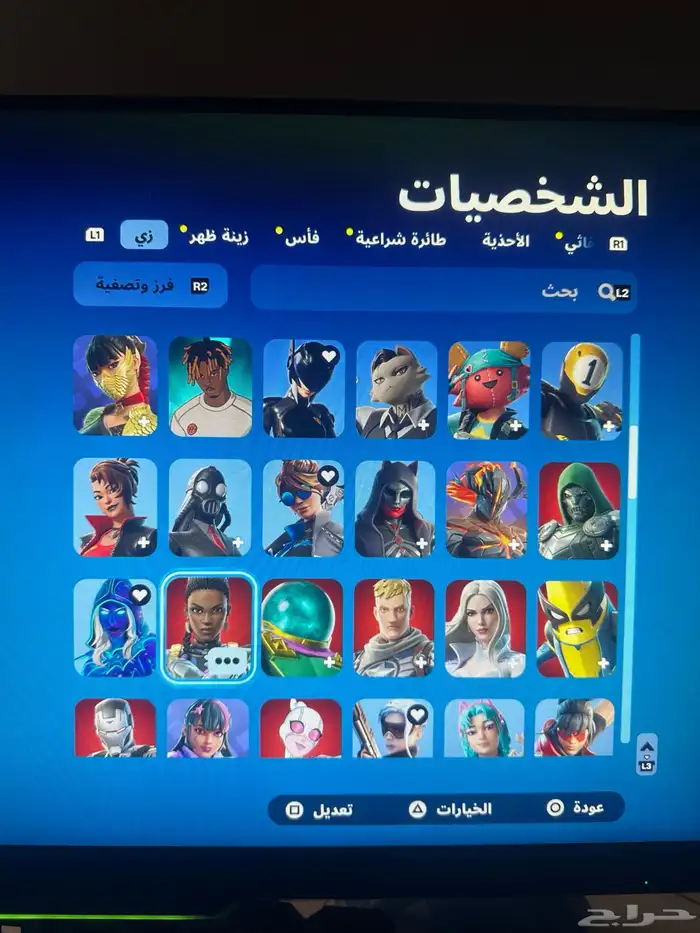 حساب سوني فورت نايت و قراند و فيفاء 25 و غيرها 2