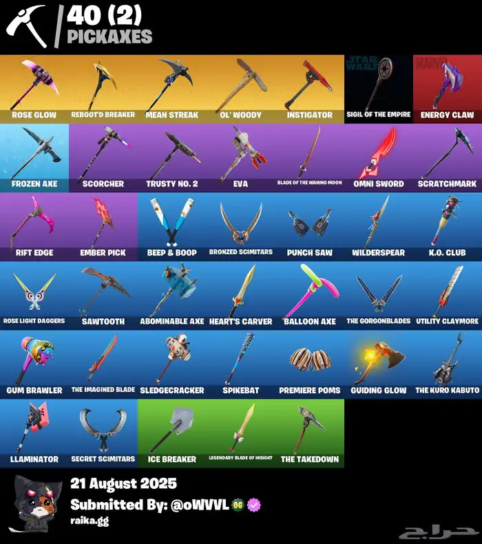 حساب فورت طور الزومبي القديم سيزون 3 كامل 2