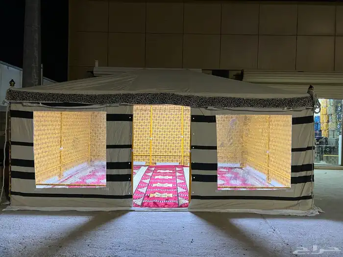 خيمة نجد بدون عمدن وطناب 1