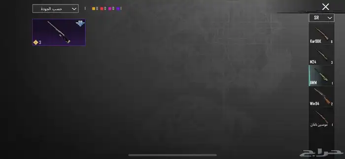 حساب ببجي للبيع 25