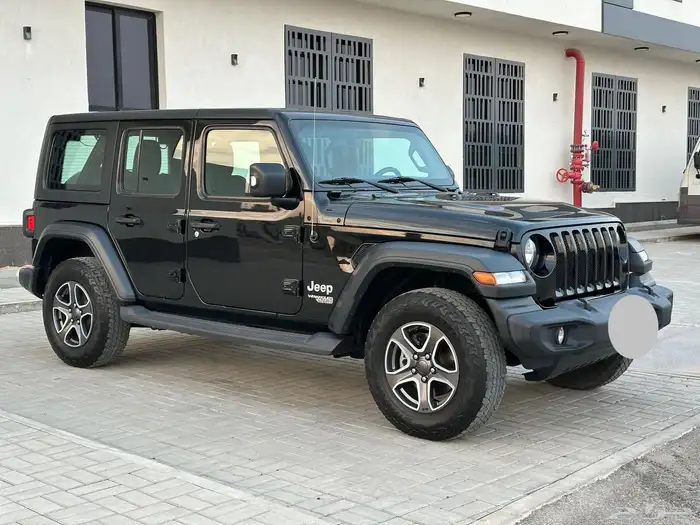 جيب رانجلرV6سبورت بلص العداد 49 الف فقط 2020 شبه الجديد 1