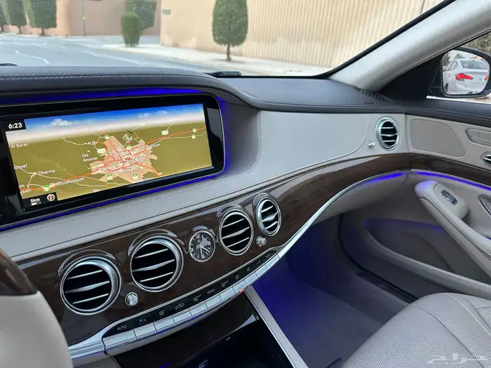 مرسيدس S400 مخزن ماشي 52 الف بدي وكاله 29