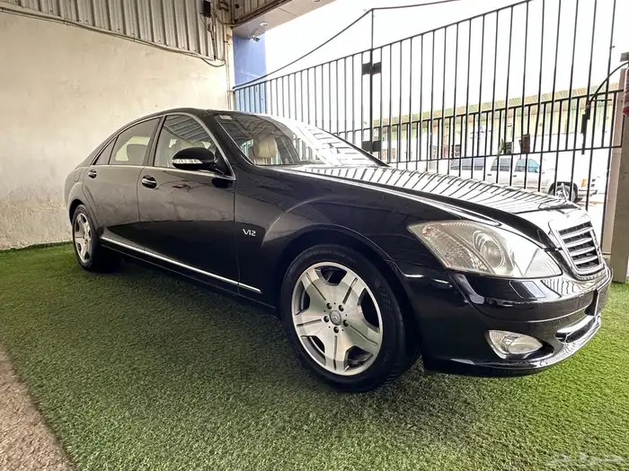 مرسيدس جفالي S600 م 2008  بحالة الوكالة 14