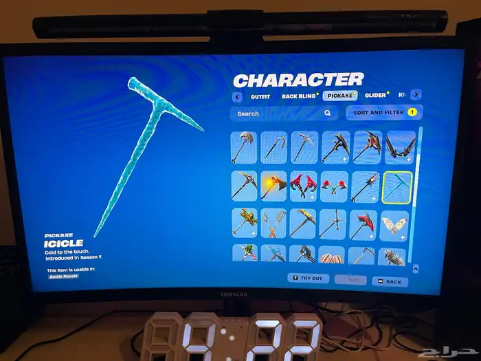 للبيع حساب فورت نايت 7