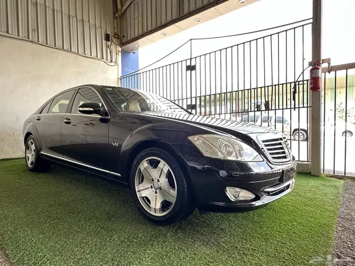 مرسيدس جفالي S600 م 2008  بحالة الوكالة 0