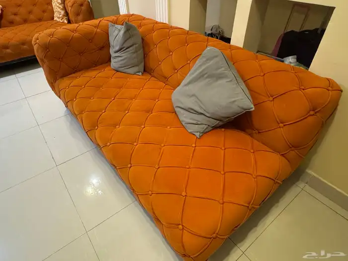 كنب اورنج  صناعة اوروبية 1