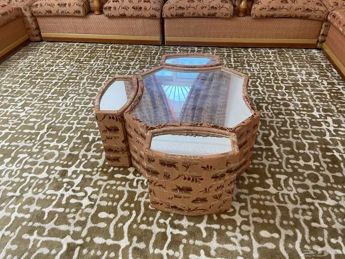 كنب كامل مع ستارة 1