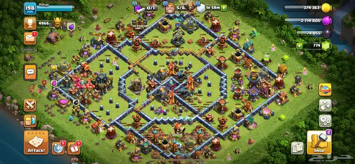 clash of clans TH 17 كلاش اوف كلانز 0