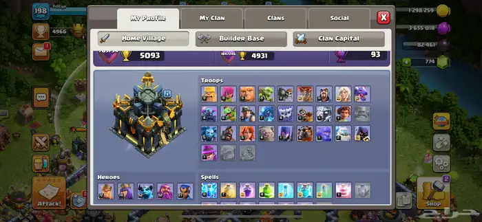 clash of clans TH 17 كلاش اوف كلانز 5
