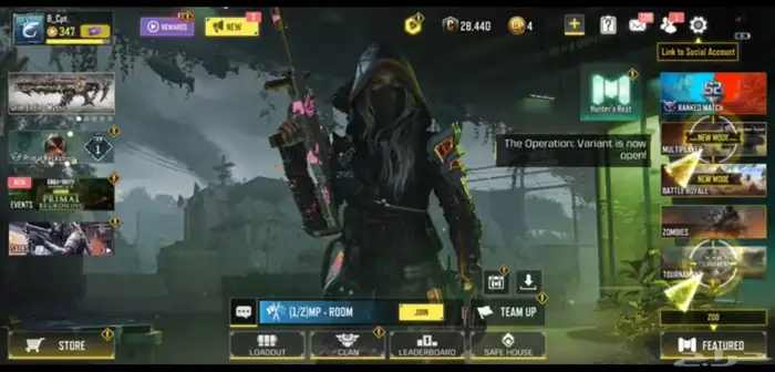 حساب كود موبايل لفل 347 3 Legend Gun سعر رخيص ومضمون 4