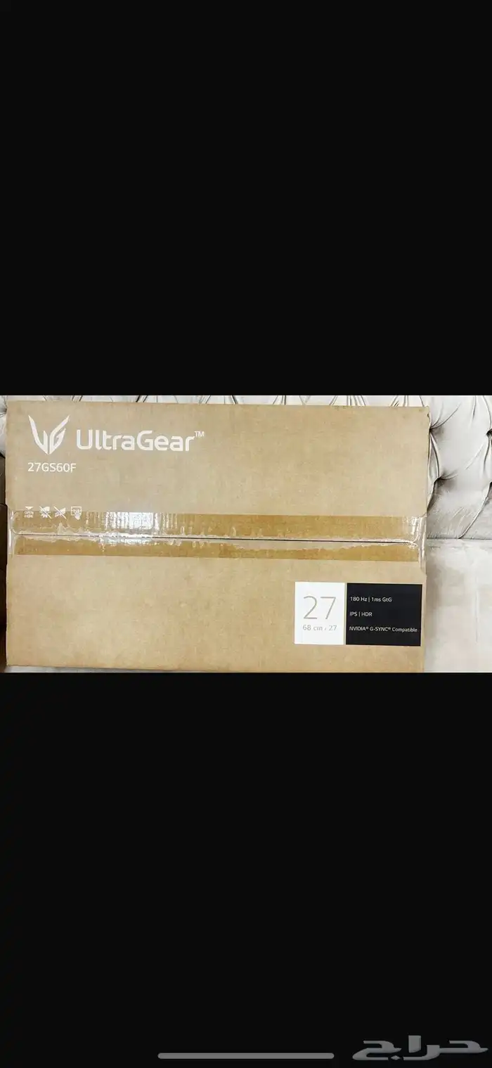 شاشة UltraGear 27GS60F جديد للبيع 0