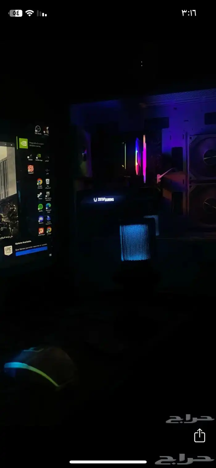 pc اخو الجديد كرت 4060 1