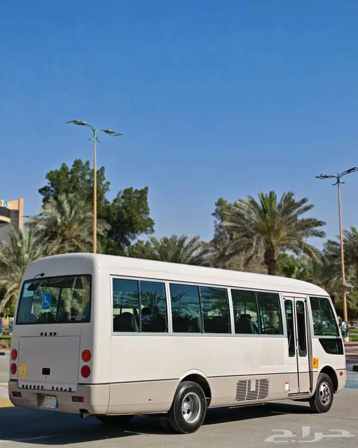 باص كوستر ميتسوبيشي فوزو ديزل مخزززن 2013 15