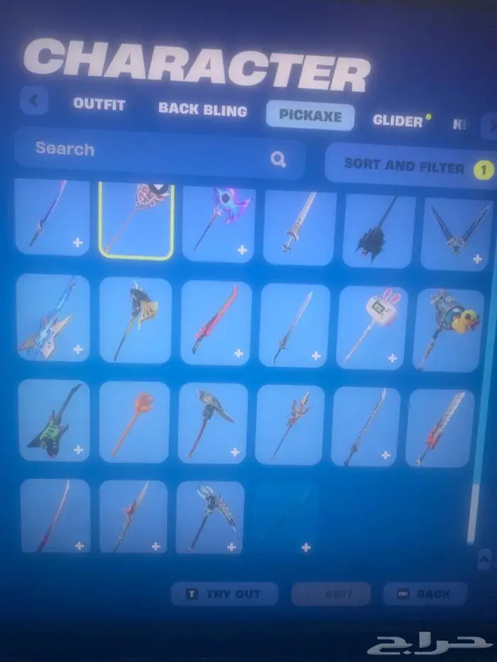 حساب فورت نايت 15