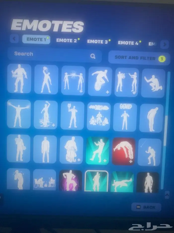 حساب فورت نايت 30