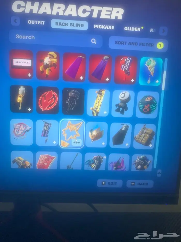 حساب فورت نايت 1