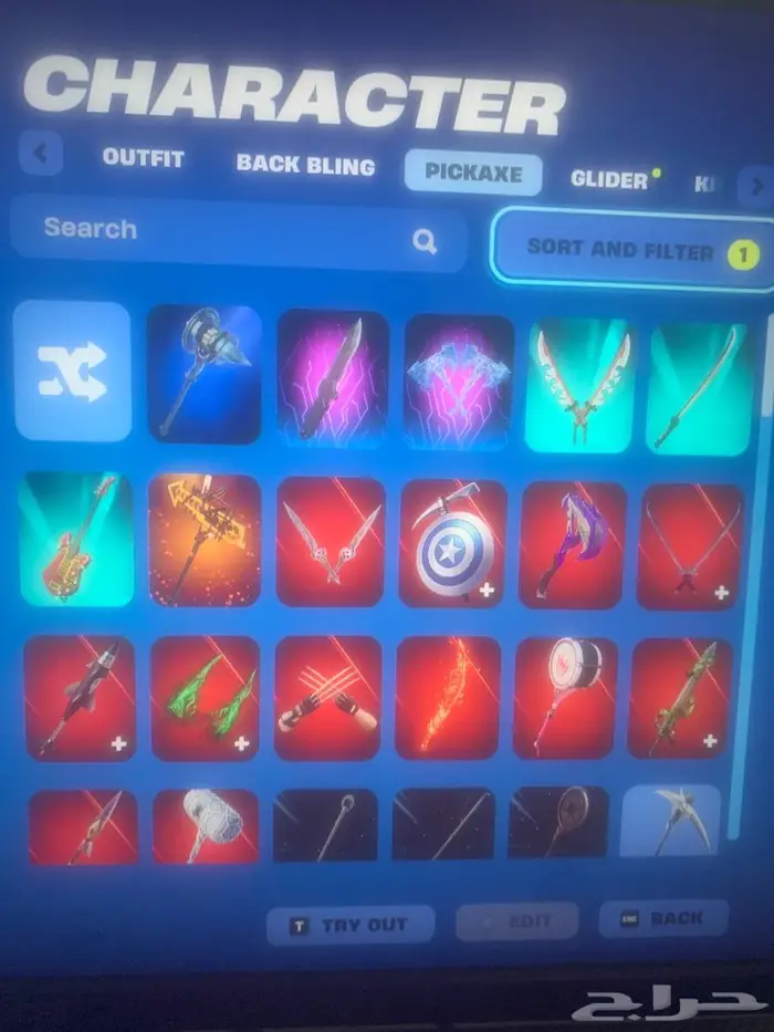 حساب فورت نايت 9