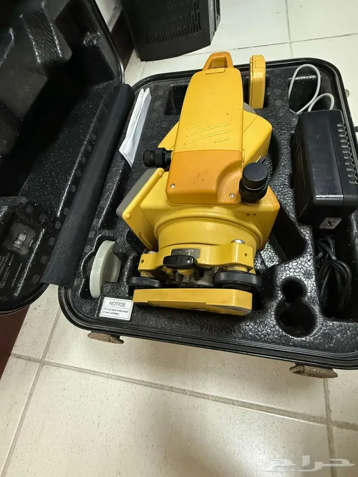 جهاز مسح توتال ستيشن من شركة TOPCON 4