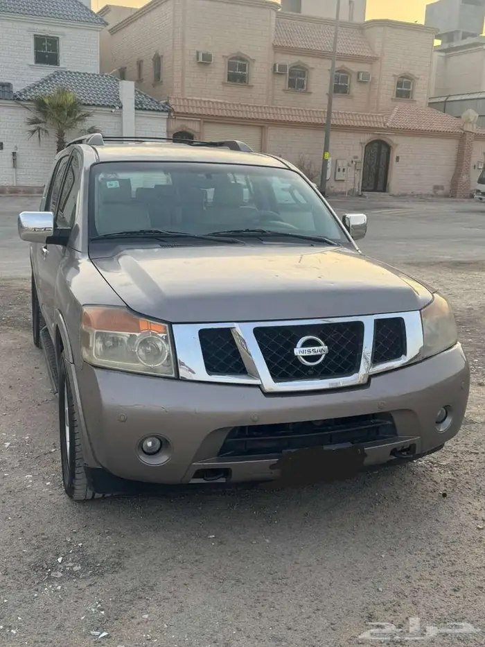 سيارة نيسان ارمادا موديل 2008 بحالة ممتازة لاعلى سوم 8