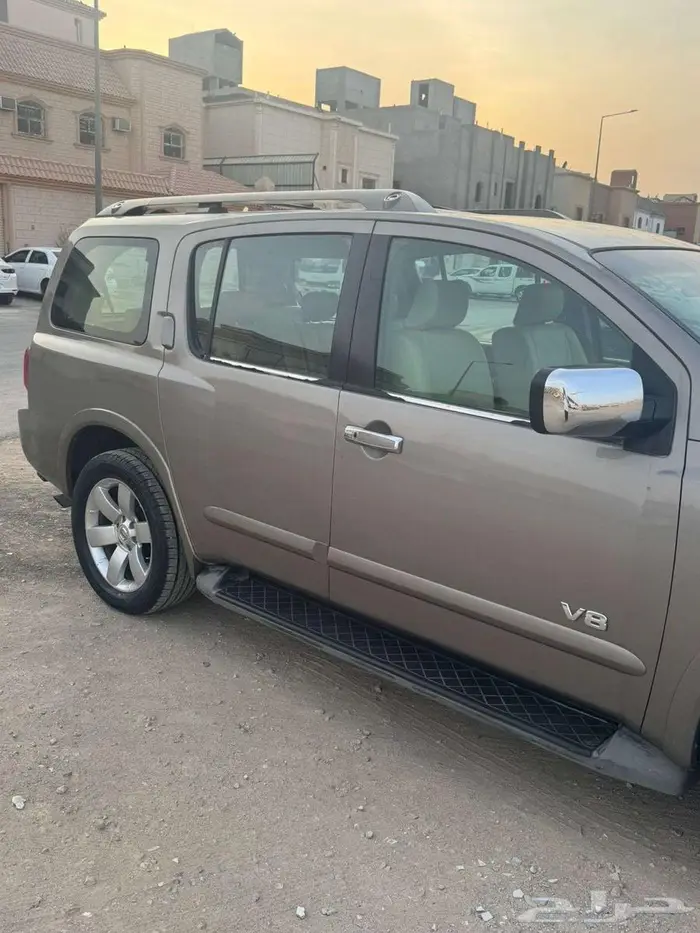سيارة نيسان ارمادا موديل 2008 بحالة ممتازة لاعلى سوم 3