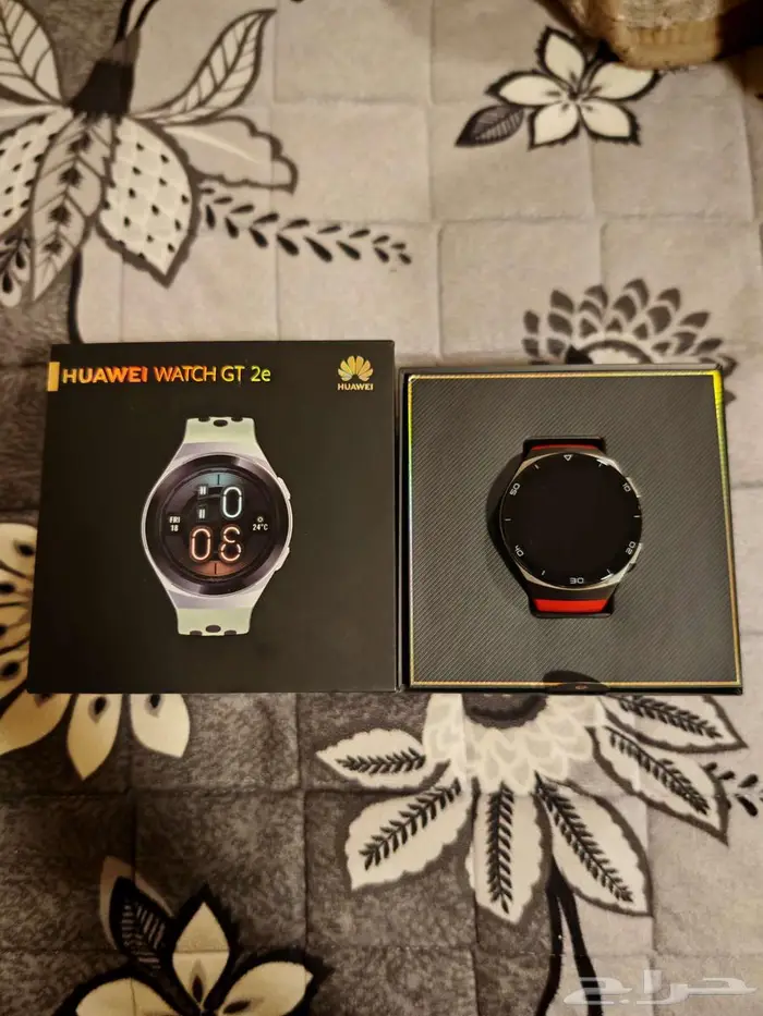 ساعة هواوي gt2e مع شاحن سيارة هواوي 9