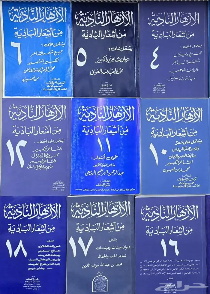 سلسلة الازهار النادية من أشعار البادية 2