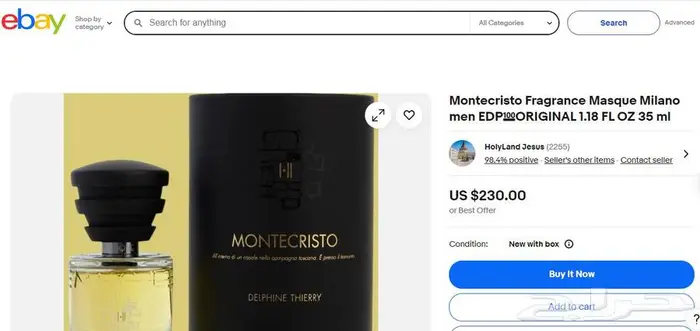 Montecristo Masque Milano .. مونتكريستو من دار ماسك ميلانو 8