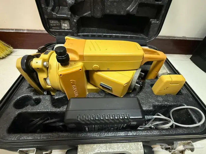 جهاز مسح توتال ستيشن من شركة TOPCON 2