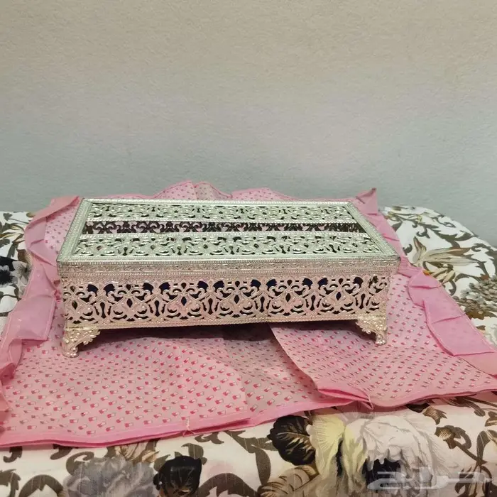 علب مناديل نحاسيه عدد 50 حبه 0