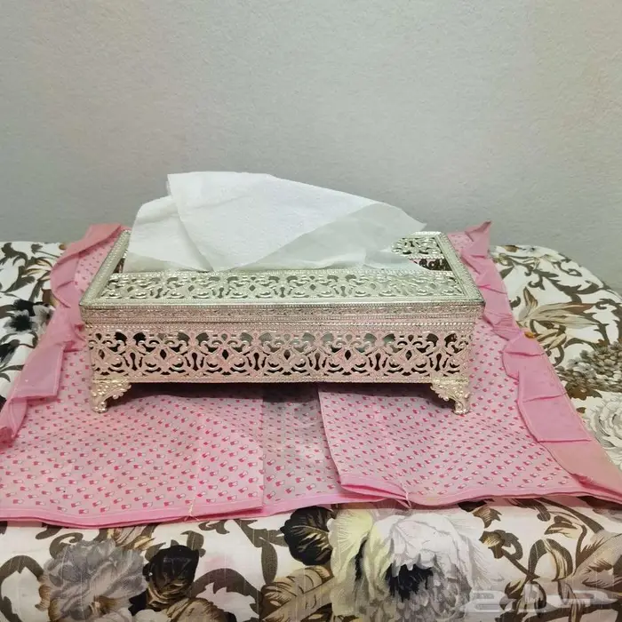 علب مناديل نحاسيه عدد 50 حبه 1