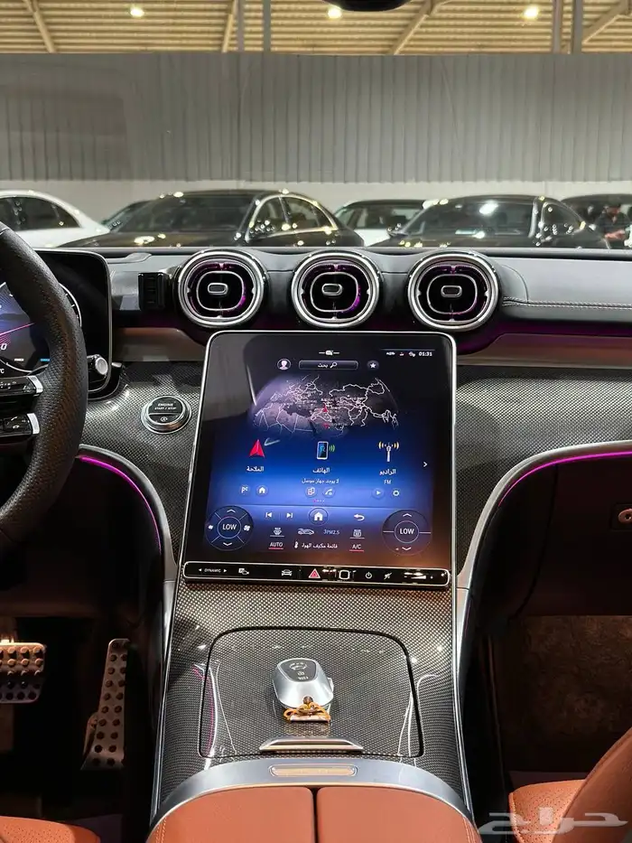 مرسيدس C300 2023 AMG فل كامل . رصد الفخامة 34