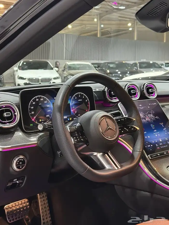 مرسيدس C300 2023 AMG فل كامل . رصد الفخامة 16