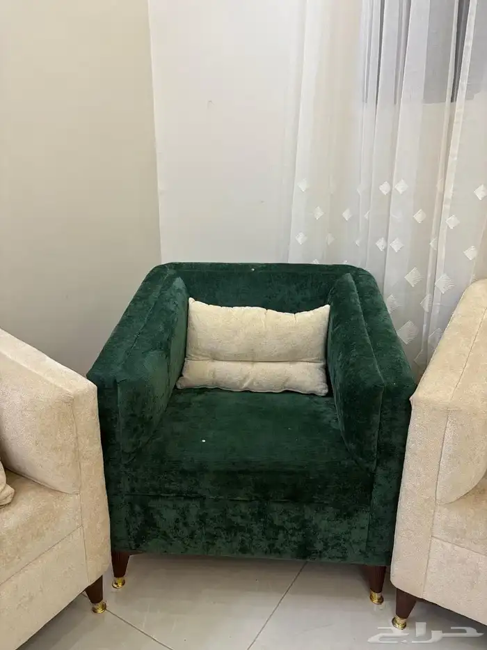طقم خمس قطع كنب مع خمس كراسي 6