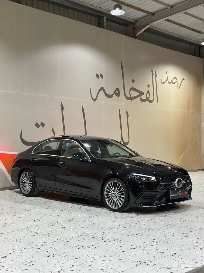 مرسيدس C300 2023 AMG فل كامل . رصد الفخامة 0