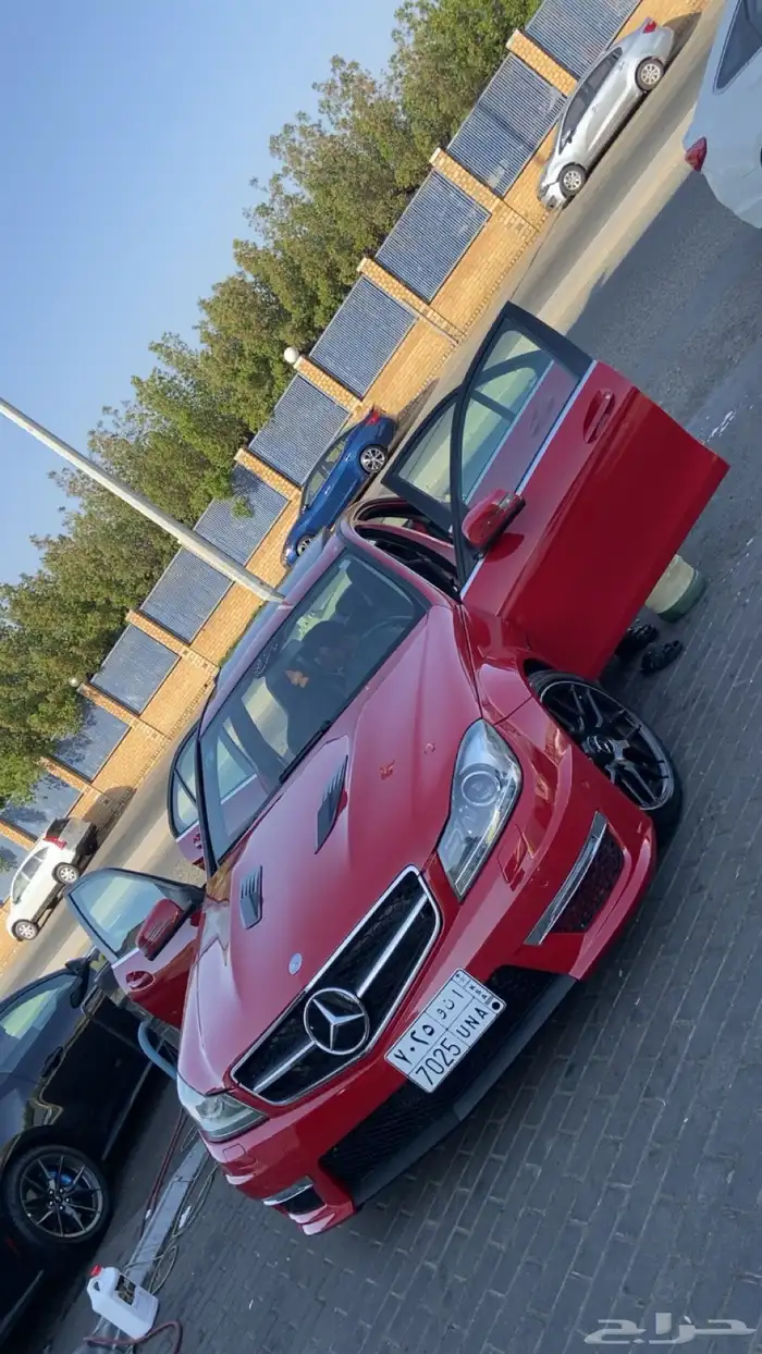 مرسيدس c200 2009 معدل c63 2013 0