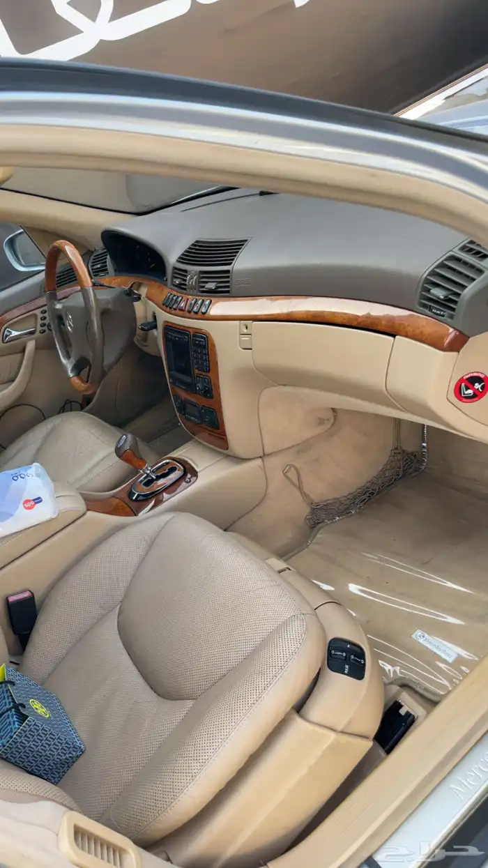 مرسيدس s500 موديل 2001 مخزن (جفالي) 7