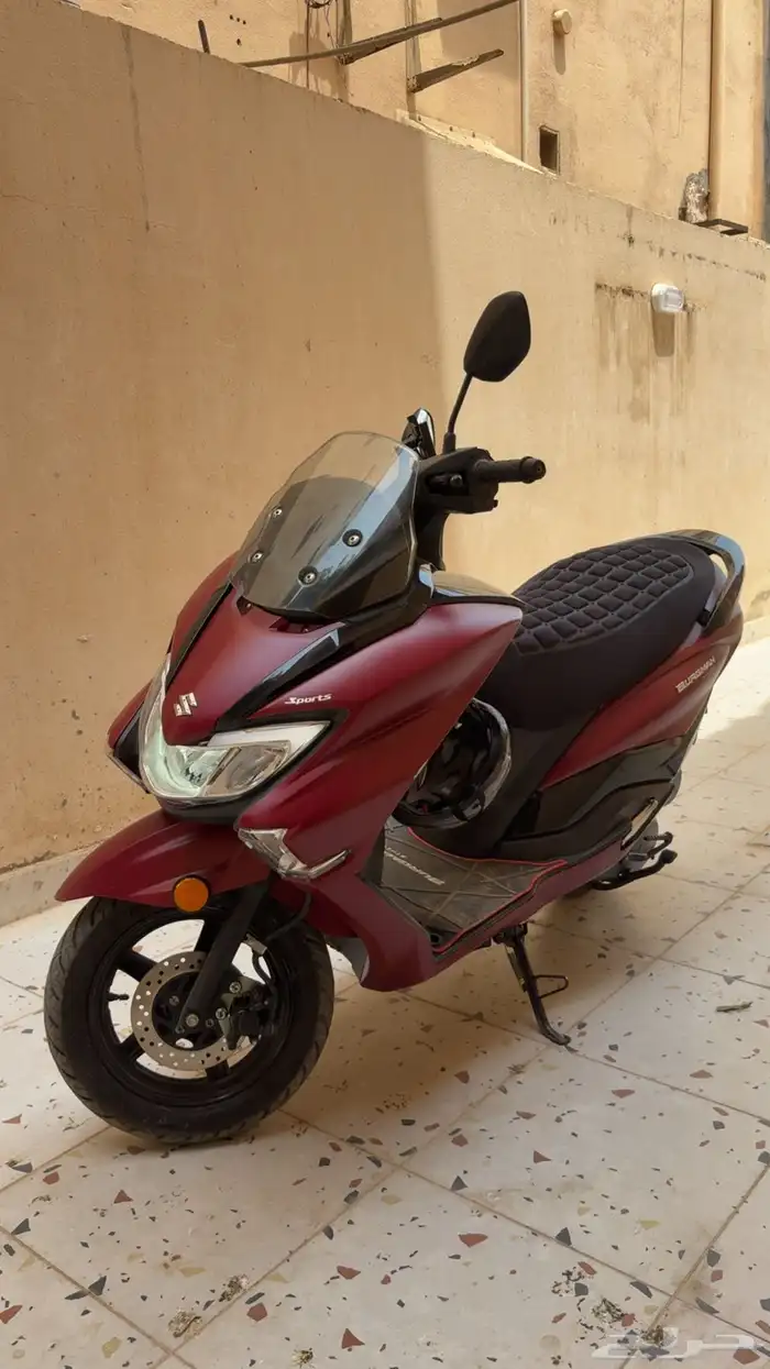 دباب العجيب سوزوكي برجمان 125 2024 2